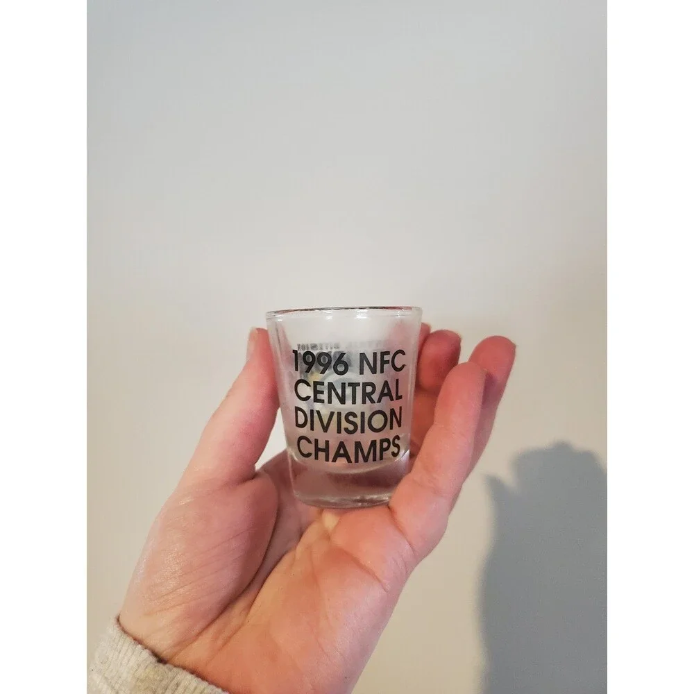 1996 Green Bay Packers Shot Glass